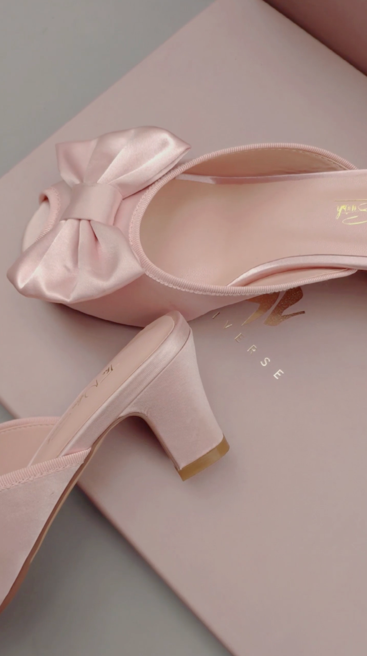 Boudoir Slippers in Blush